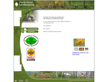 Tablet Screenshot of focalpointlandscaping.com